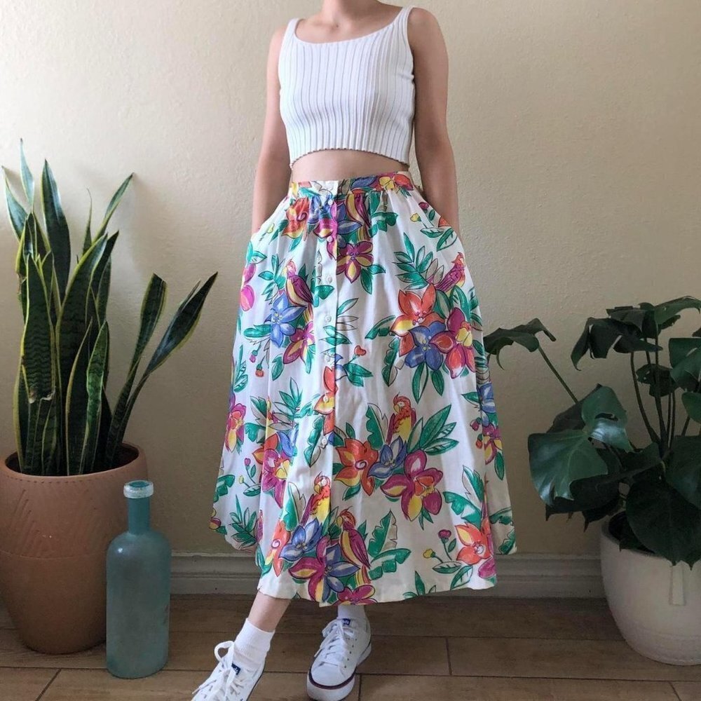 KORET Midi Skirt